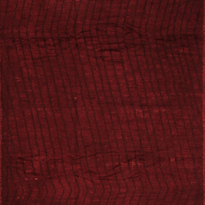 Machine Washable Abstract Red Contemporary Rug, wshcon519red