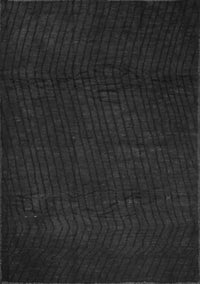 Abstract Gray Contemporary Rug, con519gry