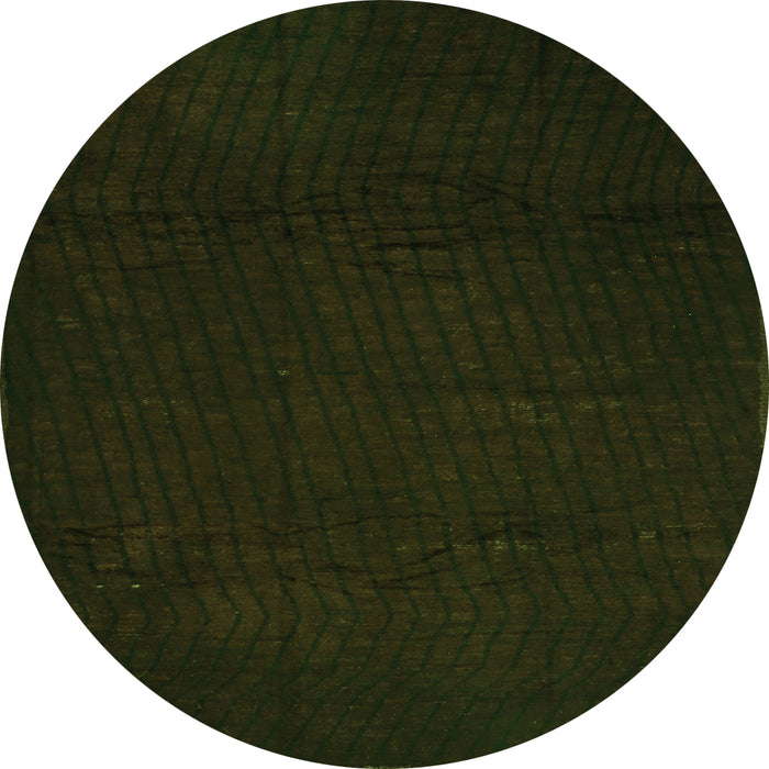 Machine Washable Abstract Green Contemporary Area Rugs, wshcon519grn
