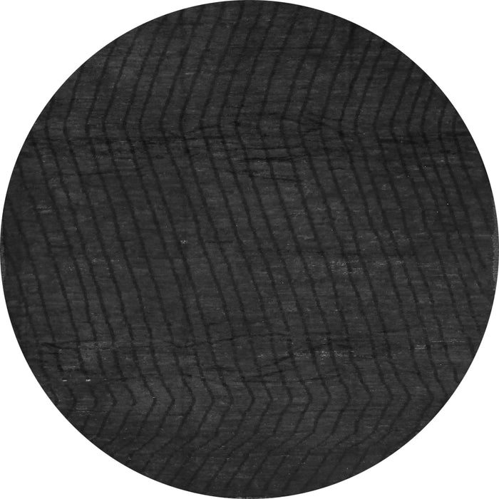 Machine Washable Abstract Gray Contemporary Rug, wshcon519gry