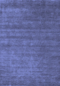 Abstract Blue Contemporary Rug, con51blu