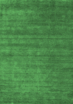 Abstract Emerald Green Contemporary Rug, con51emgrn