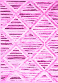 Abstract Pink Contemporary Rug, con520pnk