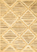 Abstract Brown Contemporary Rug, con520brn