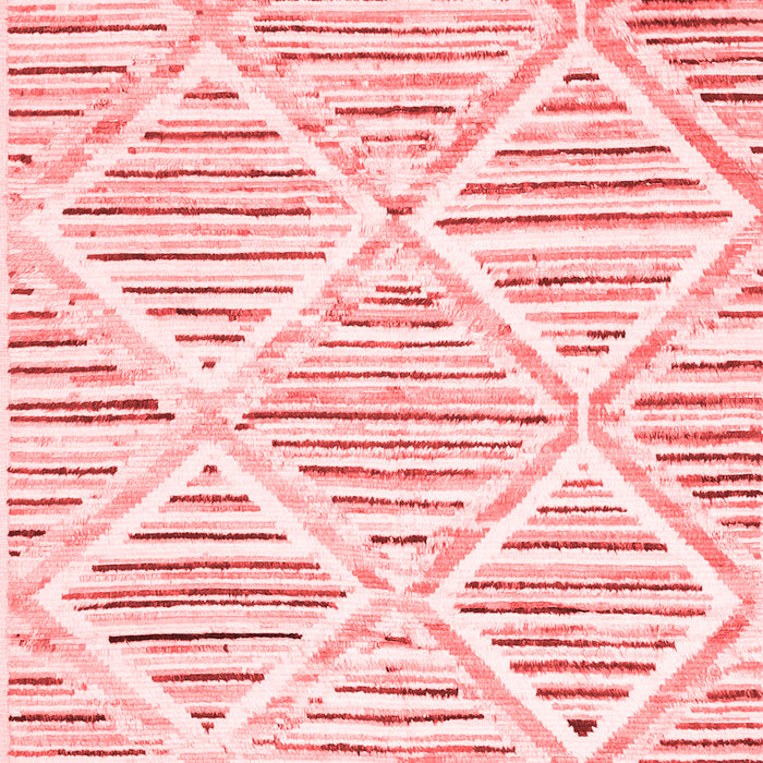 Abstract Red Contemporary Area Rugs