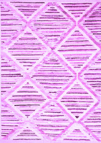 Abstract Purple Contemporary Rug, con520pur