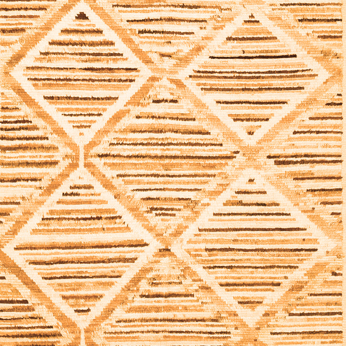 Serging Thickness of Machine Washable Abstract Orange Contemporary Area Rugs, wshcon520org