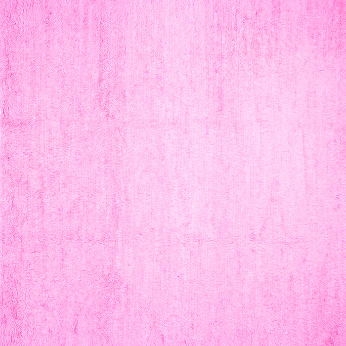 Square Machine Washable Solid Pink Modern Rug, wshcon521pnk