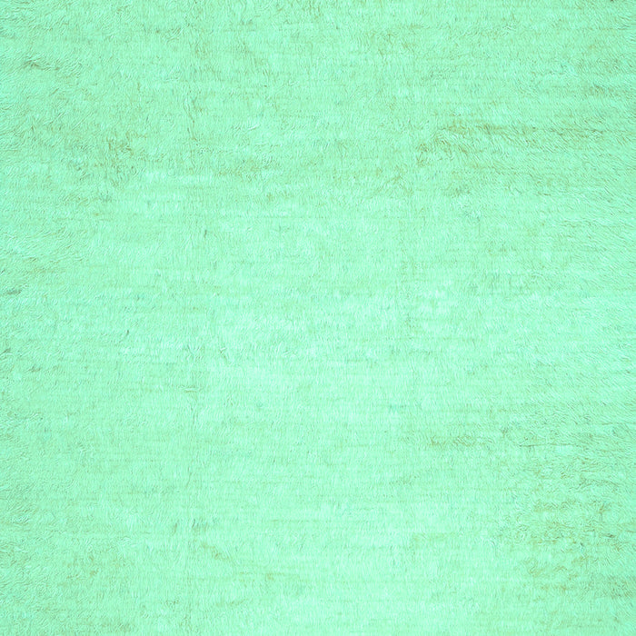 Machine Washable Solid Turquoise Modern Area Rugs, wshcon521turq
