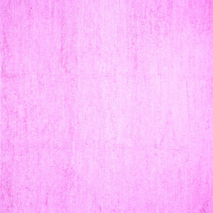 Square Machine Washable Solid Purple Modern Area Rugs, wshcon521pur