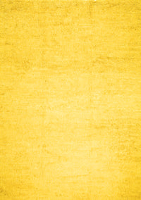 Solid Yellow Modern Rug, con521yw