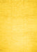 Solid Yellow Modern Rug, con521yw