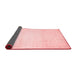 Solid Red Modern Area Rugs