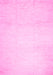 Machine Washable Solid Pink Modern Rug, wshcon521pnk