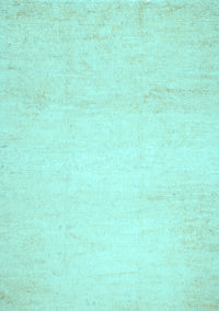 Solid Light Blue Modern Rug, con521lblu