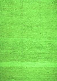 Abstract Green Contemporary Rug, con522grn