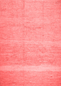 Abstract Red Contemporary Rug, con522red