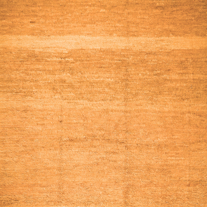 Serging Thickness of Abstract Orange Contemporary Rug, con522org