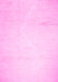 Machine Washable Solid Pink Modern Rug, wshcon523pnk