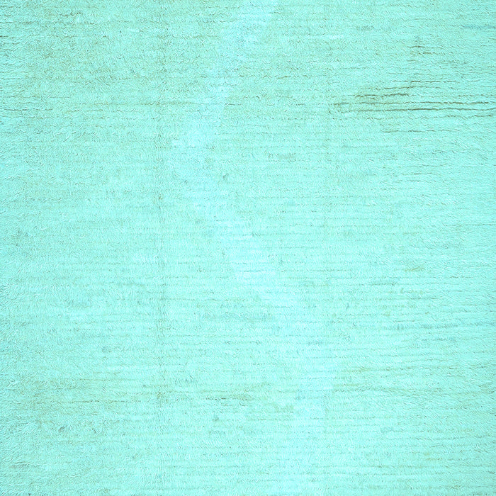 Machine Washable Solid Light Blue Modern Rug, wshcon523lblu