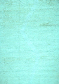 Solid Light Blue Modern Rug, con523lblu