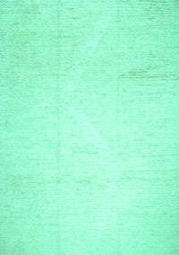 Solid Turquoise Modern Rug, con523turq