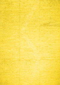 Solid Yellow Modern Rug, con523yw