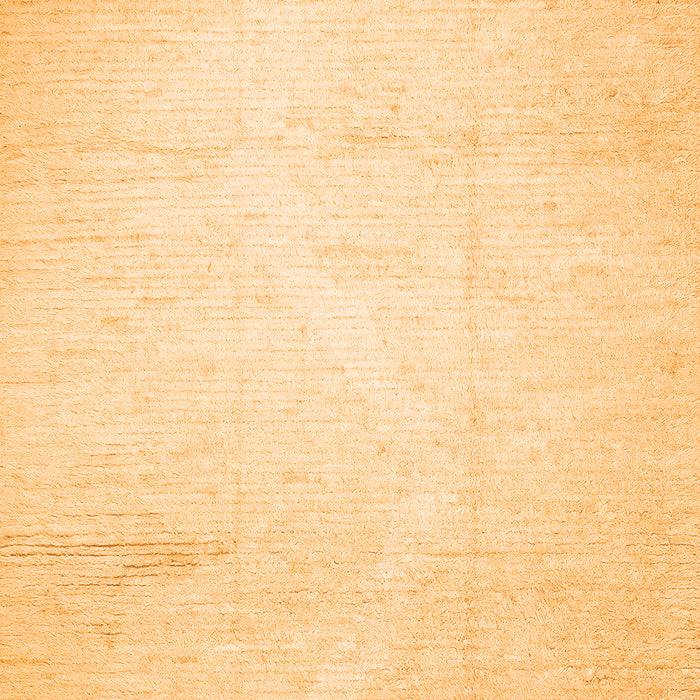 Solid Orange Modern Rug, con523org