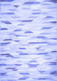 Solid Blue Modern Rug, con524blu