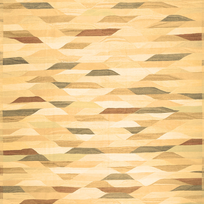 Solid Brown Modern Rug, con524brn