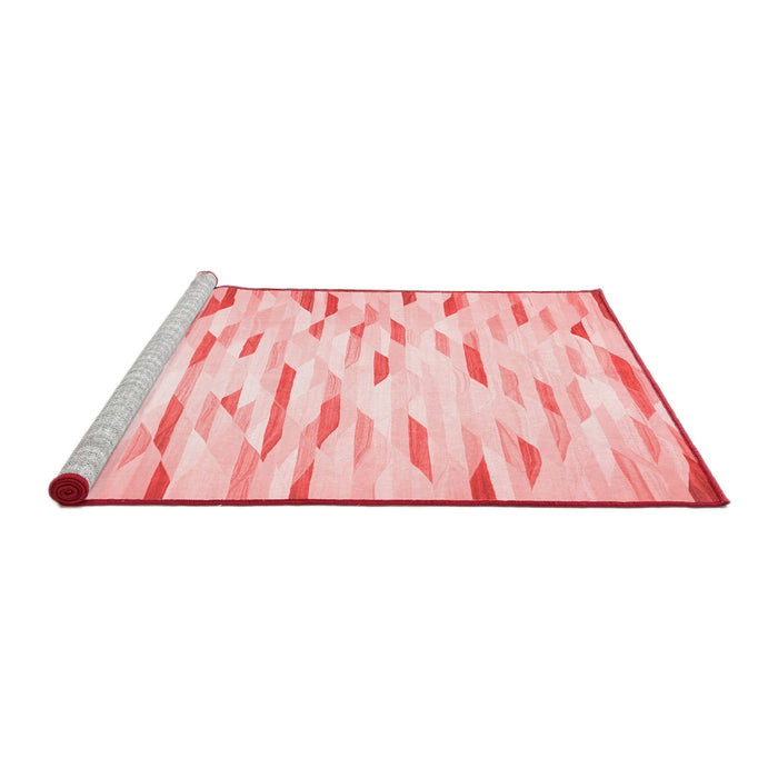 Modern Red Washable Rugs