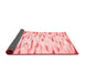 Solid Red Modern Area Rugs