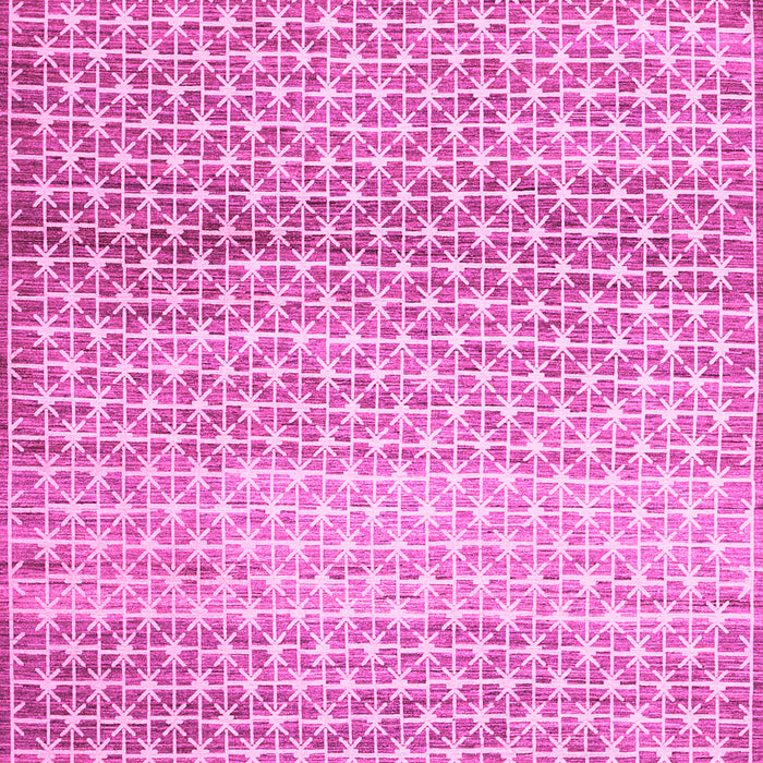 Machine Washable Abstract Pink Contemporary Rug, wshcon525pnk