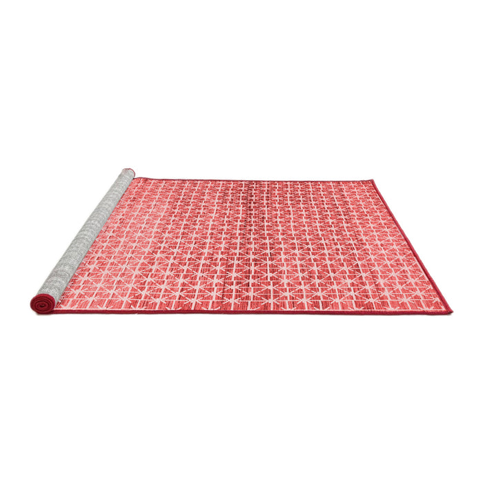 Contemporary Red Washable Rugs