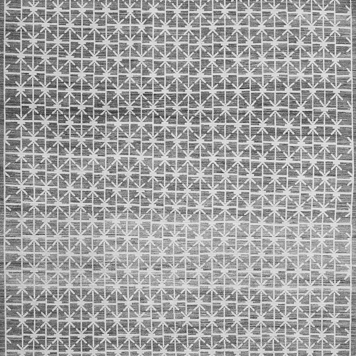 Abstract Gray Contemporary Rug, con525gry