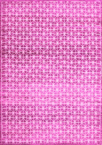 Abstract Pink Contemporary Rug, con525pnk