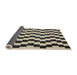 Thickness of Contemporary Brown Modern Rug, con526