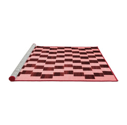 Contemporary Red Washable Rugs