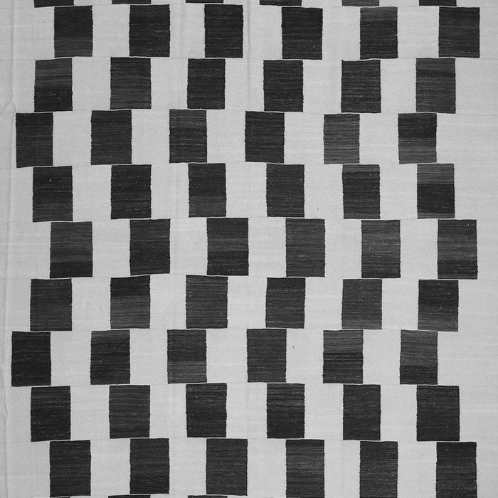 Serging Thickness of Machine Washable Abstract Gray Contemporary Rug, wshcon526gry