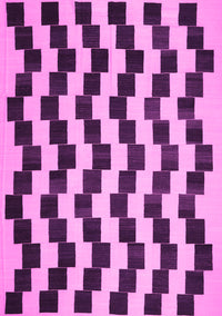 Abstract Pink Contemporary Rug, con526pnk