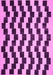 Abstract Pink Contemporary Rug, con526pnk