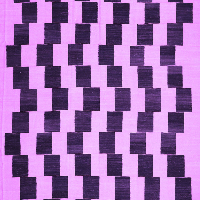 Machine Washable Abstract Purple Contemporary Area Rugs, wshcon526pur