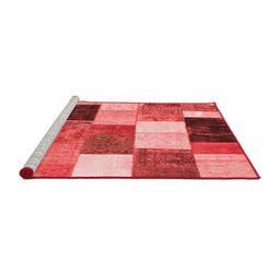 Transitional Red Washable Rugs