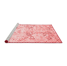 Contemporary Red Washable Rugs