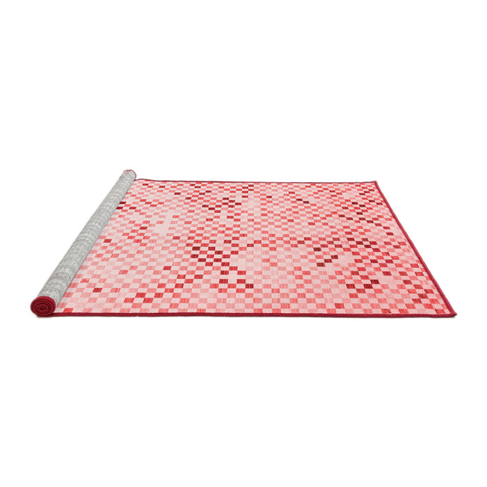 Contemporary Red Washable Rugs