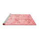 Contemporary Red Washable Rugs