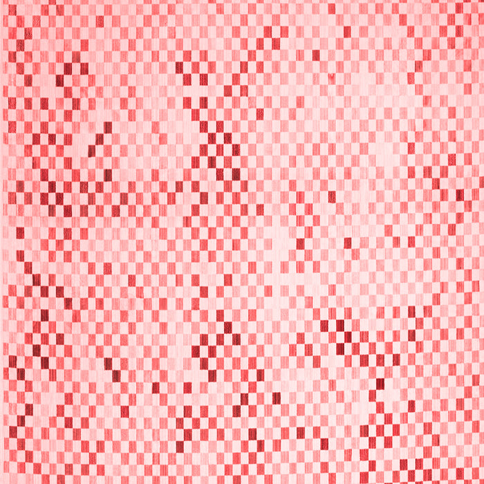 Machine Washable Abstract Red Contemporary Rug, wshcon528red