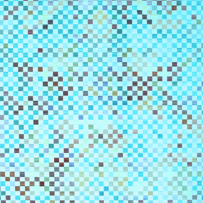 Abstract Light Blue Contemporary Rug, con528lblu