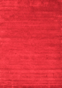 Abstract Red Contemporary Rug, con52red