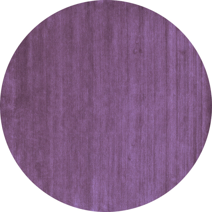 Round Machine Washable Abstract Blue Contemporary Rug, wshcon52blu